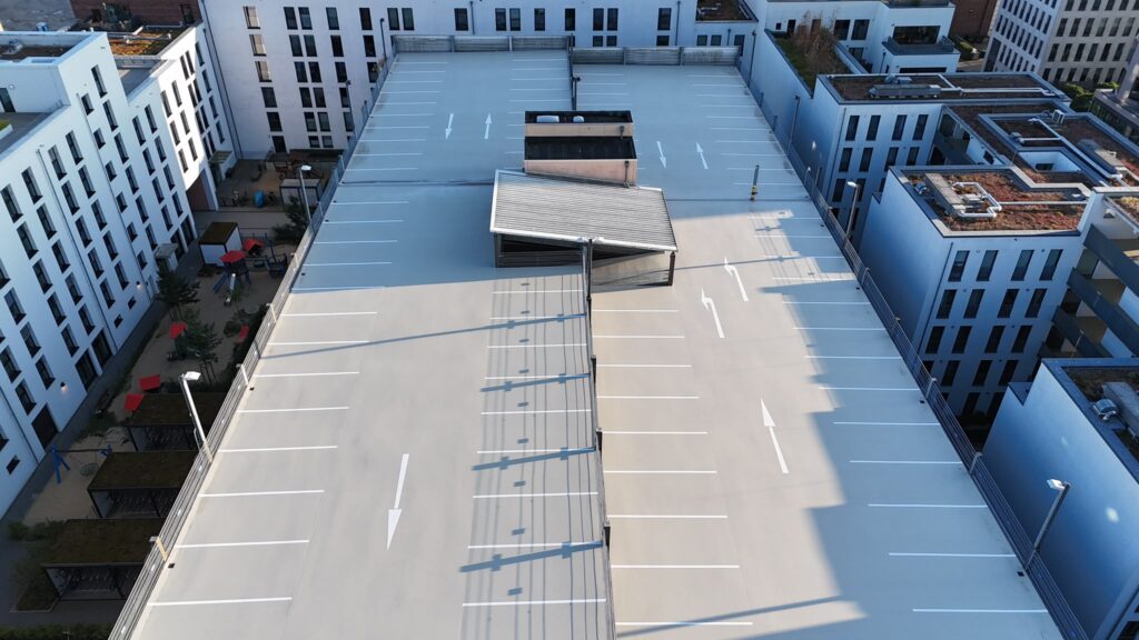 Parkdeckmarkierung Hamburg